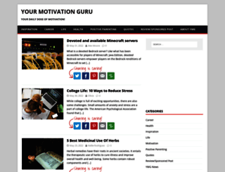 yourmotivationguru.com screenshot