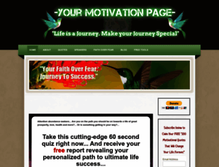 yourmotivationpage.com screenshot