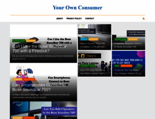 yourownconsumer.com screenshot