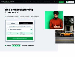 yourparkingspace.com screenshot