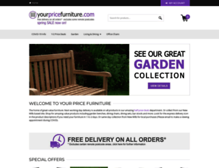 yourpricefurniture.co.uk screenshot