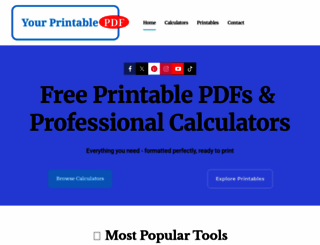 yourprintablepdf.com screenshot