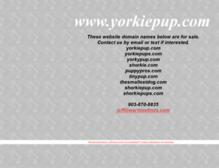 yourpup.com screenshot