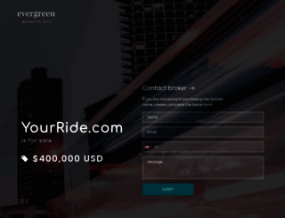 yourride.com screenshot