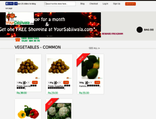 yoursabjiwala.com screenshot