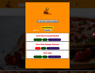 yourspizzaindia.com screenshot