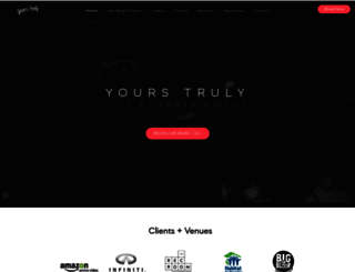 yourstrulylive.com screenshot