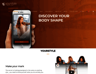 yourstyle.pt screenshot