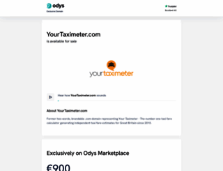 yourtaximeter.com screenshot