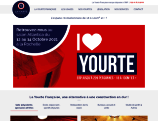 yourte-contemporaine.fr screenshot