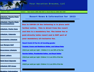 yourvacationdreams.us screenshot