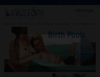 yourwaterbirth.com screenshot
