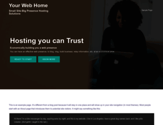 yourwebhome.net screenshot