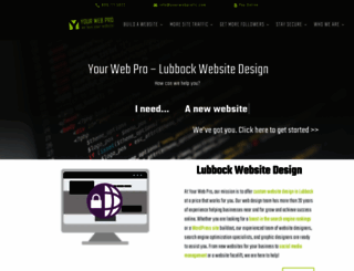 yourwebprollc.com screenshot