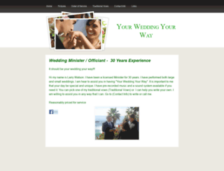 yourweddingyourway.org screenshot