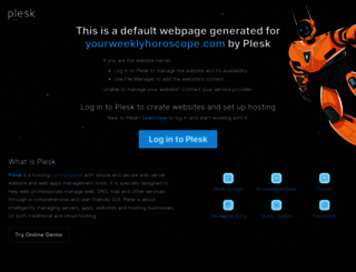 yourweeklyhoroscope.com screenshot