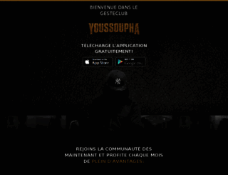 youssoupha.fantouch.com screenshot