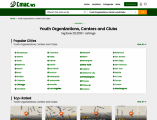 youth-organizations.cmac.ws screenshot