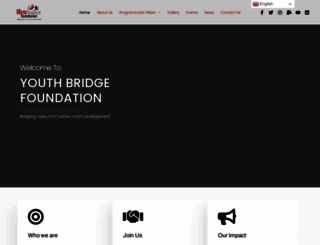 youthbridgefoundation.org screenshot