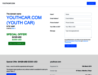 youthcar.com screenshot