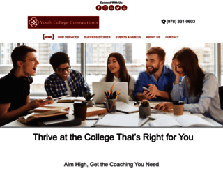 youthcollegeconnections.com screenshot