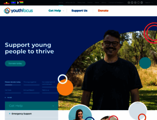 youthfocus.com.au screenshot