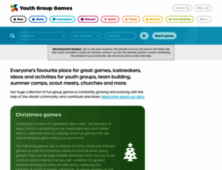 youthgroupgames.com.au screenshot