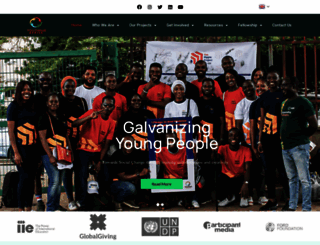 youthhubafrica.org screenshot