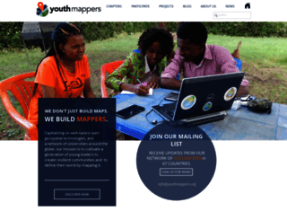 youthmappers.org screenshot