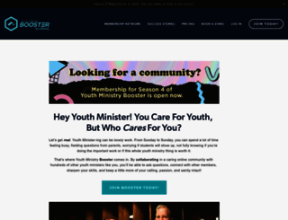 youthministrybooster.com screenshot