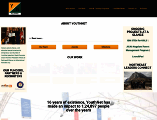 youthnet.org.in screenshot