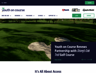 youthoncourse.org screenshot