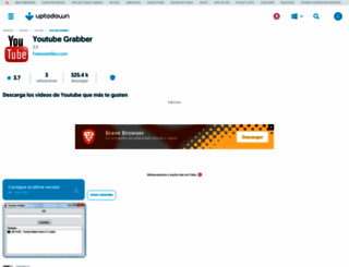 youtube-grabber.uptodown.com screenshot
