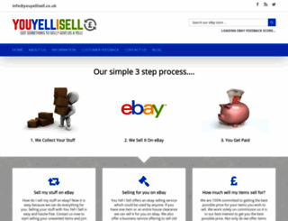 youyellisell.co.uk screenshot