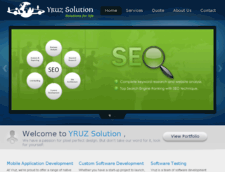 yruzsolution.com screenshot