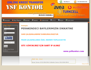 ysfkontor.com screenshot