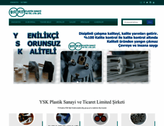 yskplastik.com.tr screenshot