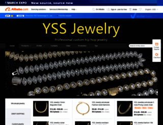 yssjewelry.en.alibaba.com screenshot