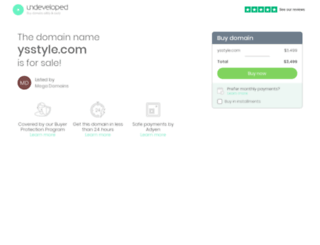 ysstyle.com screenshot