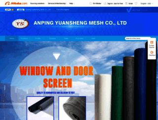 yswiremesh.en.alibaba.com screenshot