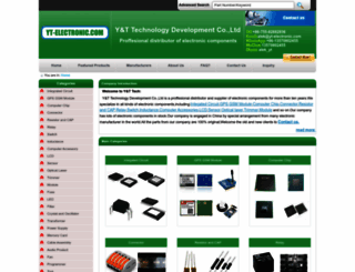 yt-electronic.com screenshot