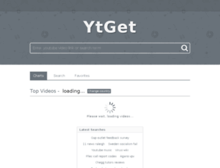 ytget.com screenshot