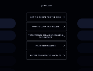 yu-kei.com screenshot
