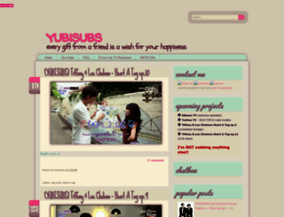 yubisubs.blogspot.dk screenshot