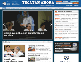 yucatanahora.com.mx screenshot