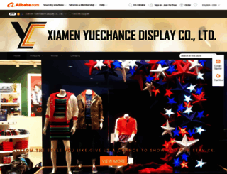yuechance.en.alibaba.com screenshot