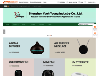 yuehyoung.en.alibaba.com screenshot