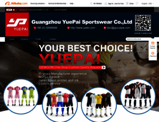yuepai.en.alibaba.com screenshot
