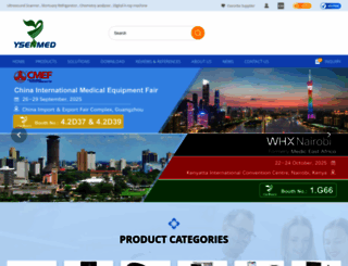 yuesenmed.com screenshot