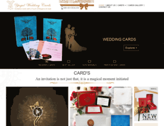 yugalweddingcards.com screenshot
